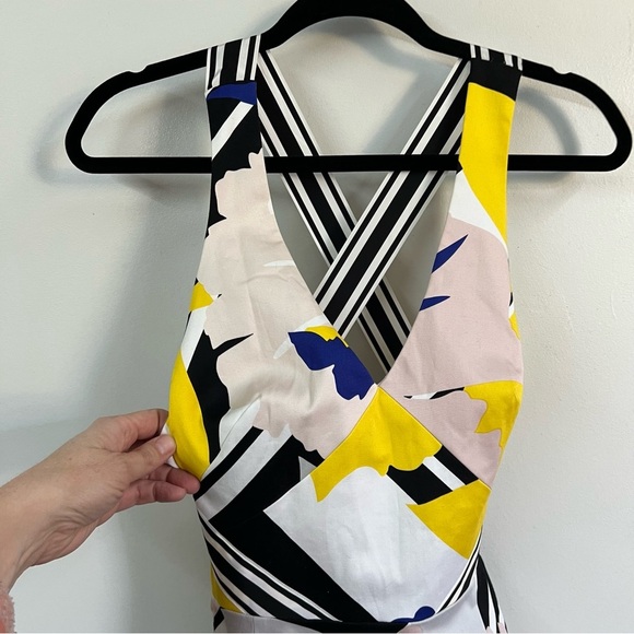 *NEW* Karen Millen Cotton Floral Pencil Dress - Picture 5 of 11